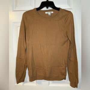 Forever 21 Women's Tan Crewneck Sweater